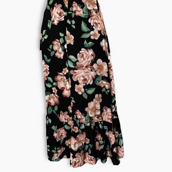 Lulu’s Floral Maxi Skirt NWT Roses * - Picture 3 of 7